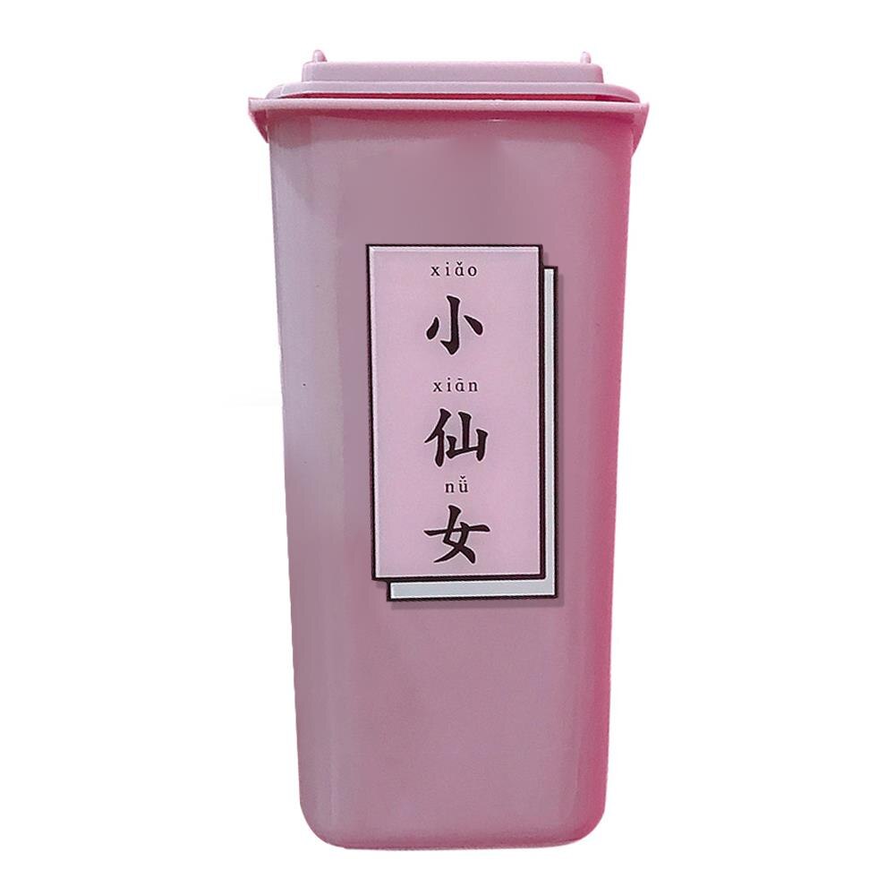 1pc mooie roze pennenhouders voor meisjes, bureau-emmer, pennenbakje voor meisjes, schrijfwaren, cosmetica, school, kantoor, pennenhouder, organizer