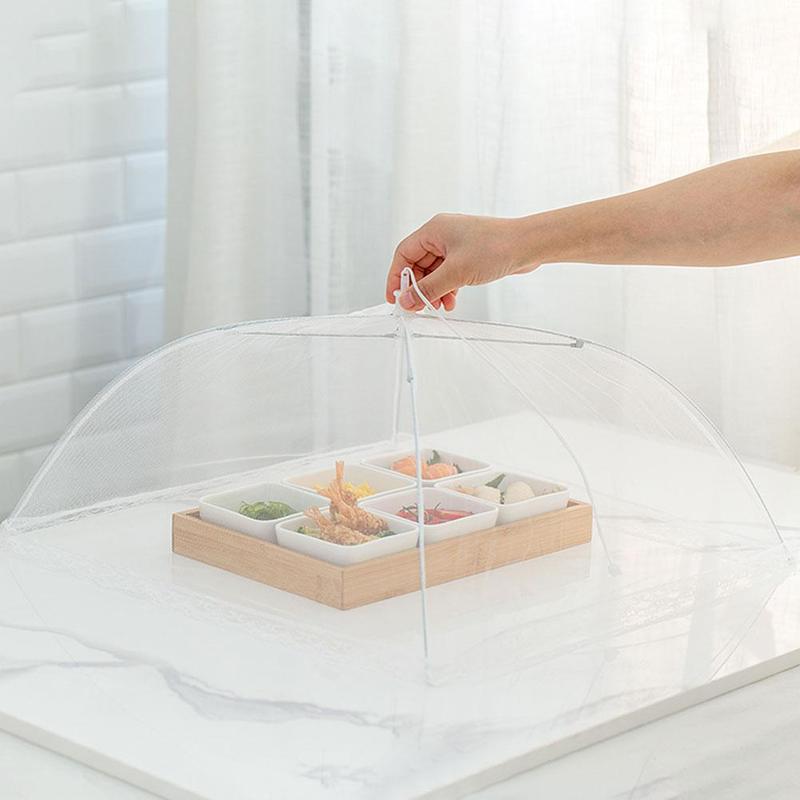 1 Pc Up Mesh Screen Food Covers Large Up Mesh Screen Protect Food Cover Tent Dome Net Umbrella Picnic Food Protector