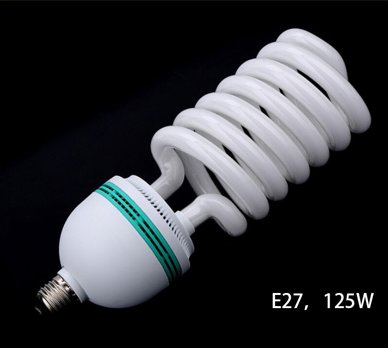 High Power Spiral Tube Energy-saving Environmental E27 85W/125W Light Bulb Home Bedroom Lighting Bulbs: 85W