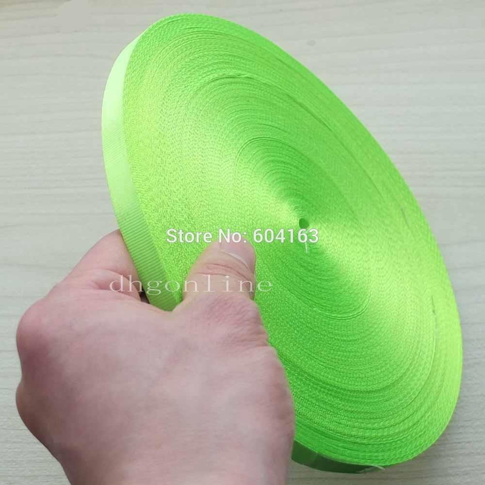 Sangle de ceinture robbin en nylon 10mm 25 yards 3/8 " pour boucles, lanière, sangle pivotante