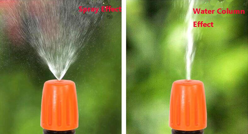 Micro Drip Irrigatie Plant Self Watering Tuinslang Sprinklers Verneveling Nozzle Water Control Spuit Tuin Sprinkler