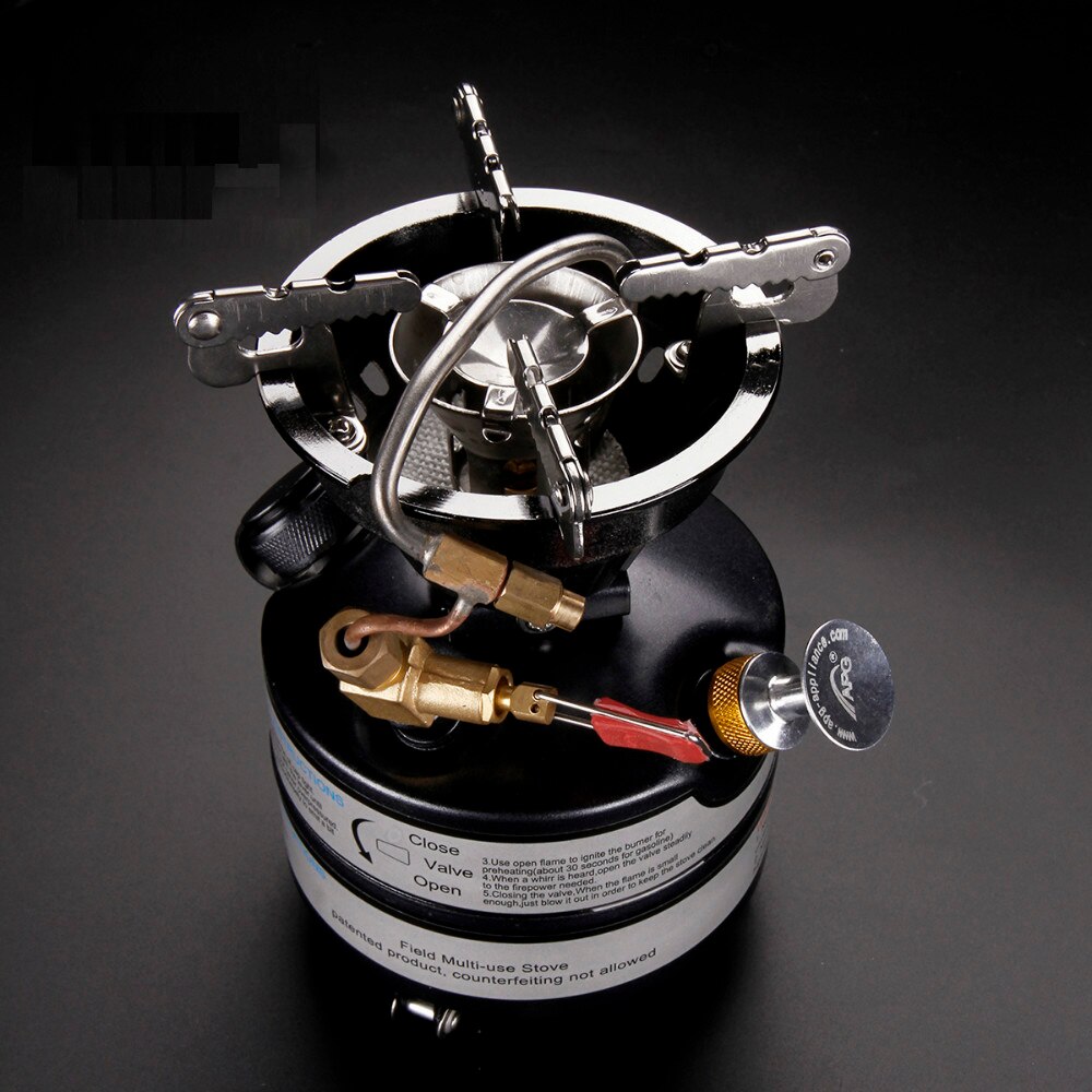 Quemadores de aceite para cocina de queroseno de gasolina portátiles, Mini estufa de Camping de combustible líquido para exteriores