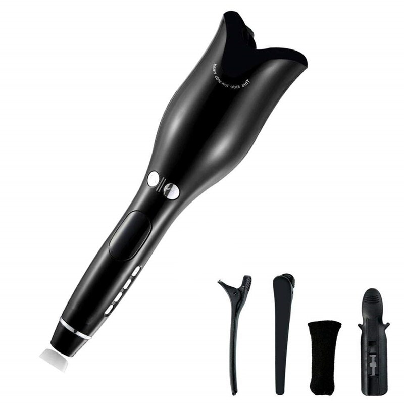 Rose-shaped Multi-Function LCD Curling Iron Hair Curler Styling Tools Curlers Wand Waver Curl Automatic Curly Air