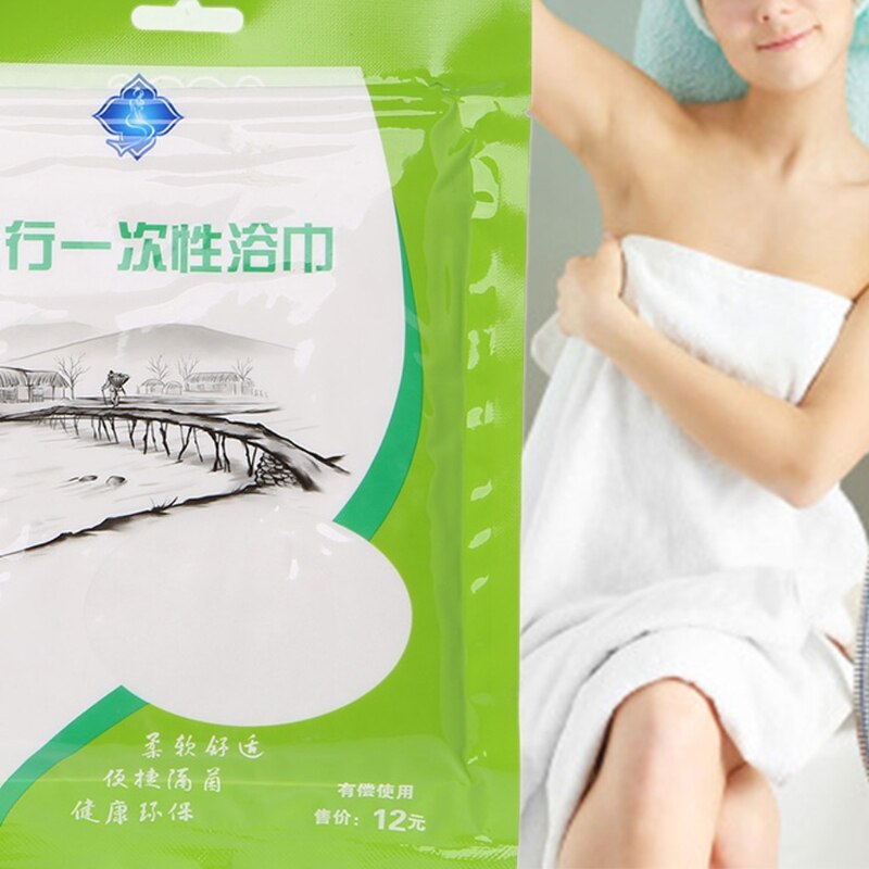 Portable Travel Business Hotel Guest Room Soft Disposable Towel Bath Towels