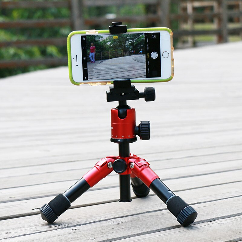 Ulanz Smartphone Tripod Mount-Ulanzi IRON MAN Aluminium Metal Universal Smart Telefoon Statief Adapter Houder Clip voor iPhone 8