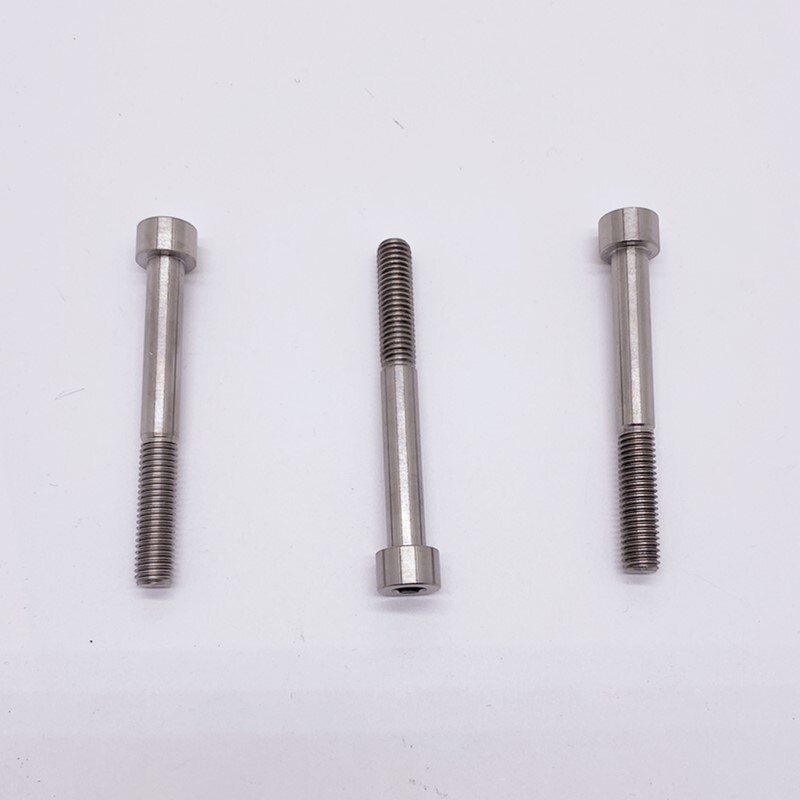 1 Pcs M8x70 Titanium Legering Hollow Fiets Headset Cap Bolt Voor Brompton Fiets Bmx Stuurpen Schroef Fiets Onderdelen