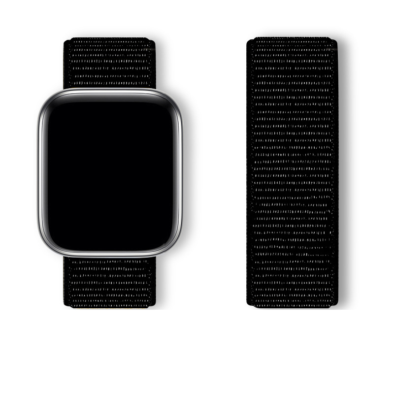 Correa de nailon para Apple Watch Band Ultra 9 8 7 SE 6 5 3 38MM 42MM 40MM 44MM accesorio para reloj inteligente pulsera iWatch serie 45MM 41MM: XXL / Púrpura verde