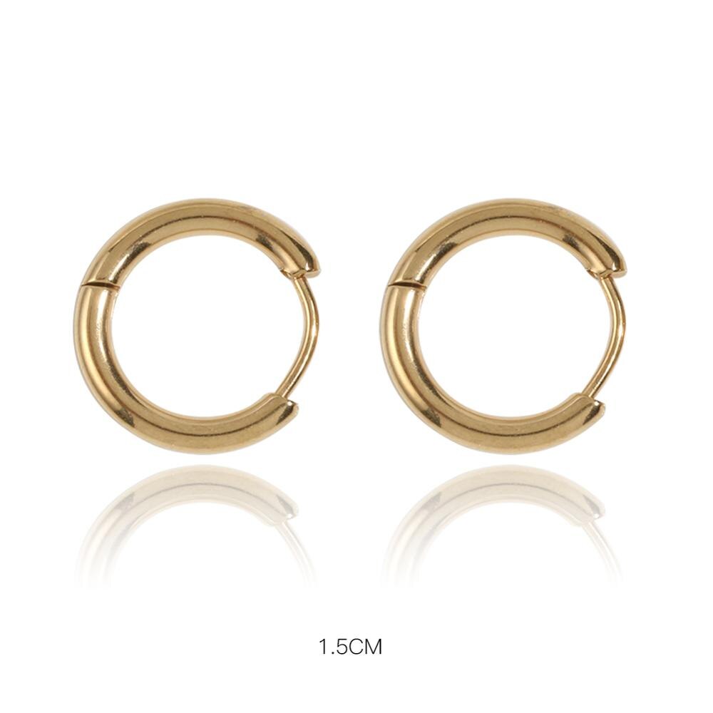 Hoepel Oorbellen Voor Vrouwen Sieraden Oorbel Ringen Eenvoudige Charme Gouden Oorbel Voor Een: Default Title
