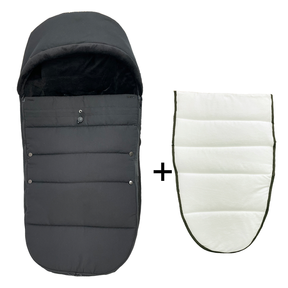 Universele kinderwagens Voetenzak, kinderwagenaccessoire Compatibel met Babyzen YOYO, YOYO2 en YOYO3 kinderwagens - Zachte voering en stof: Rood