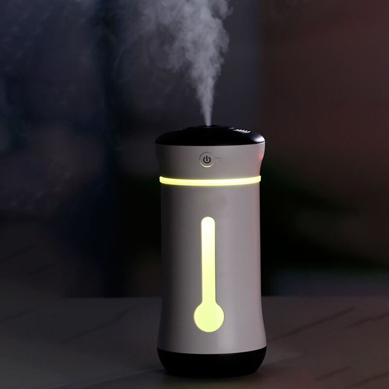 DC5V 450MA 2.5W Three In One Humidifier USB Home Office Desktop Car Ultrasonic Air Humidifier,Black