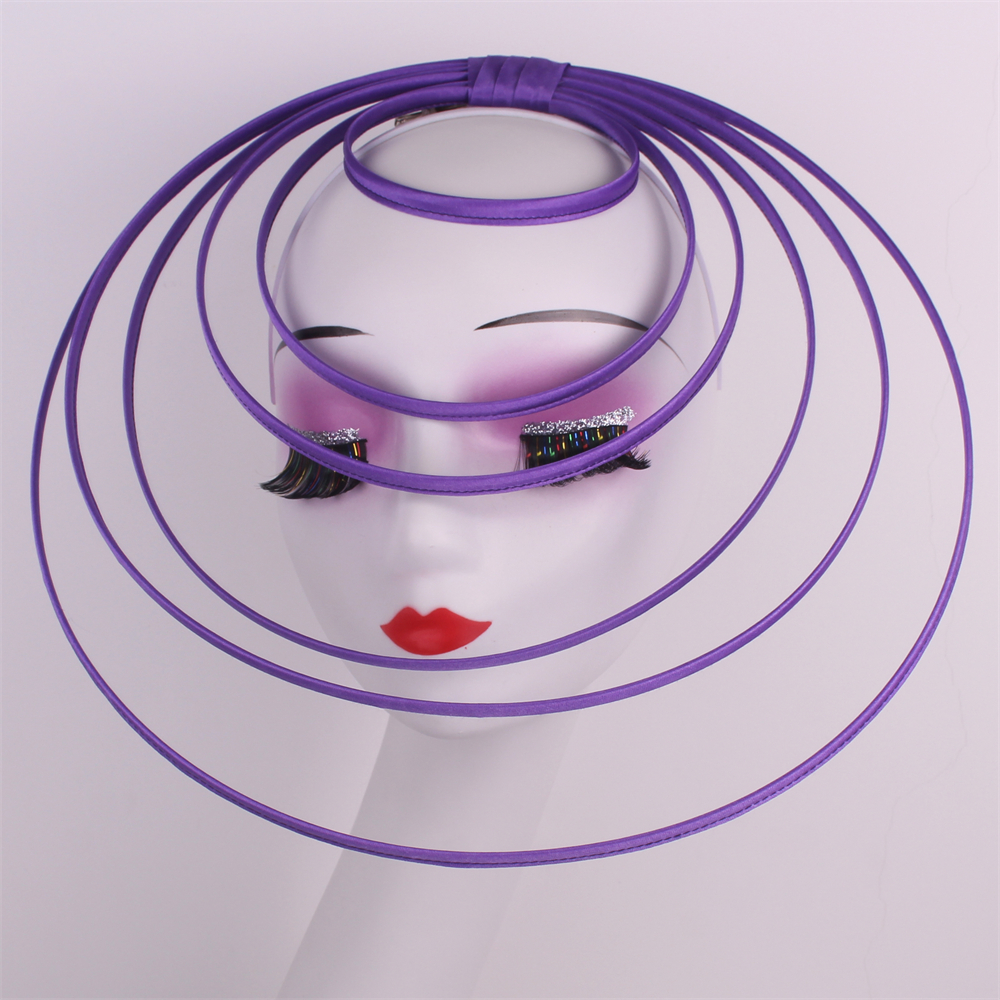 Royal Ascot Luxury Fascinator Hat Women Wedding Headpiece Mesh Hat Formal Event Pillbox Fascinator Hats Ladies Mariage Millinery