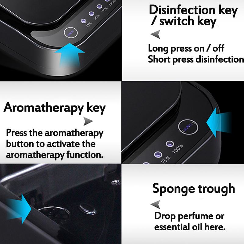 Uv-sterilisatorlåda uvc-ljus desinfektionsmaskin sterilisering esterilisador telefon mask rengöringsmedel desinfektionsmedel ultraviolett skåp