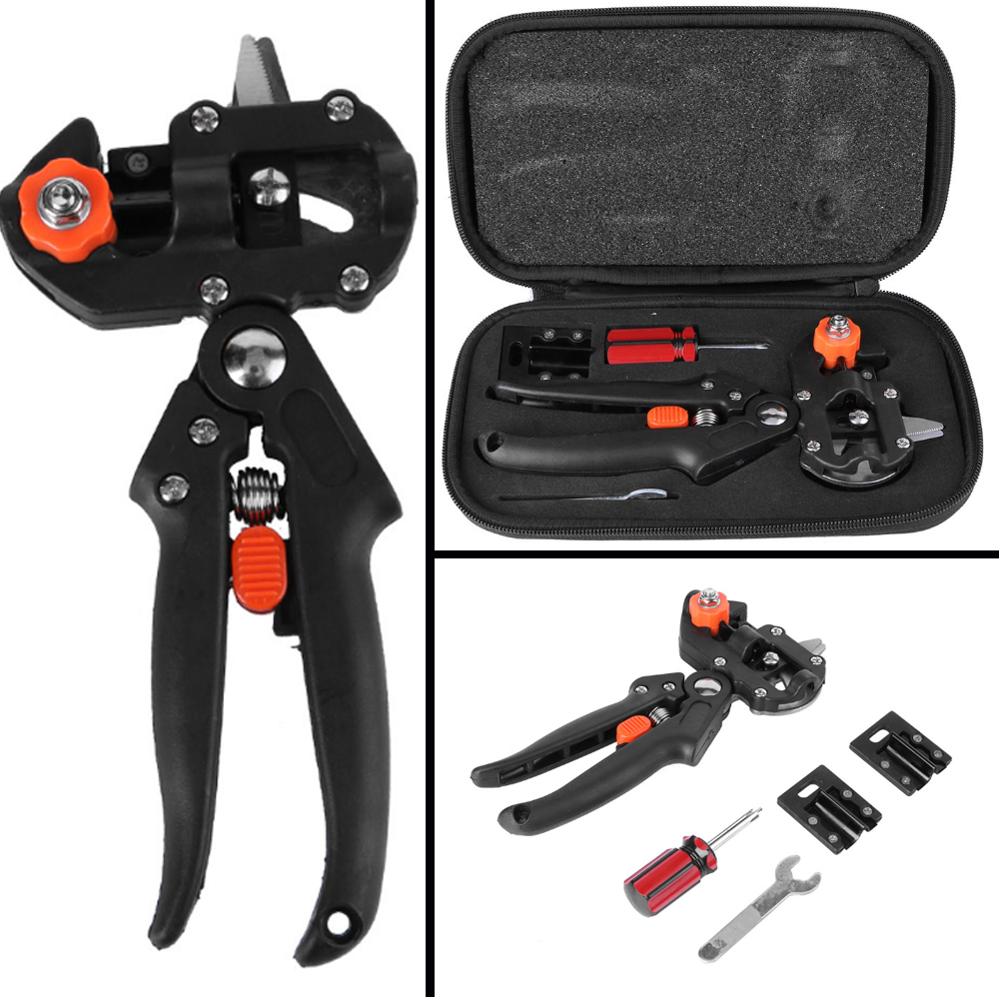 Plant Cut Nursery Garden Branch Cutter Scissor Shear floristry grape Secateur Fruit Tree pruner pruning vine Seedle Graft Tool: with box