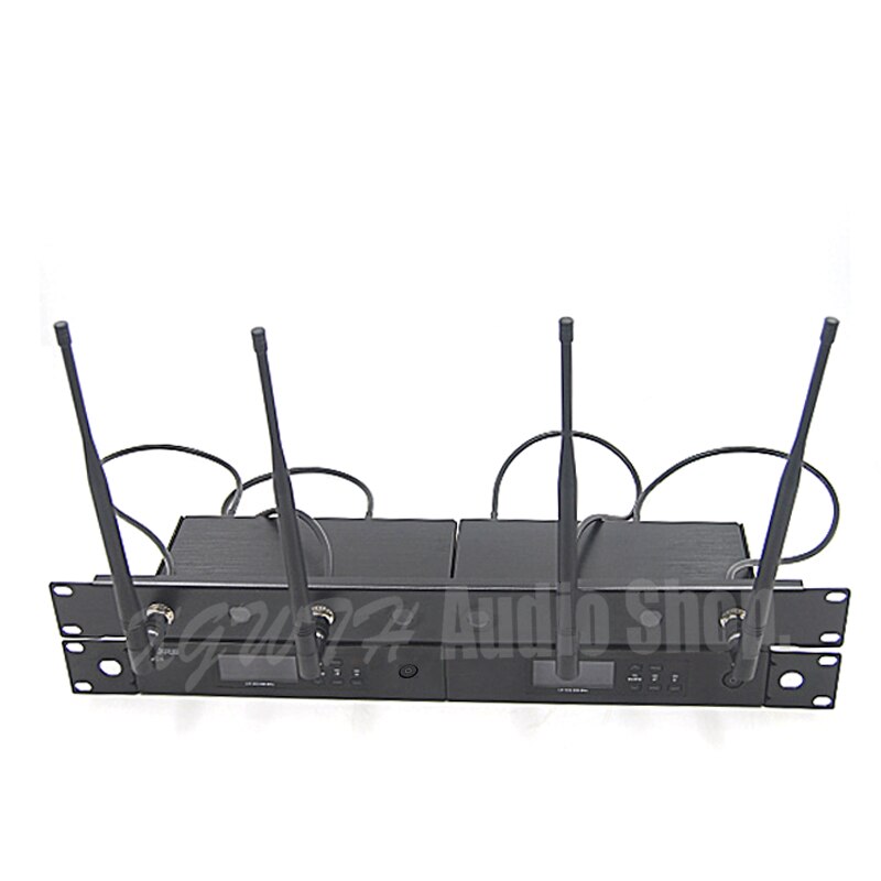 Metal rack montering antenne forlænger kabel beslag rack sæt til shure qlxd qlxd 4 trådløs mikrofonsystem trådløs modtager