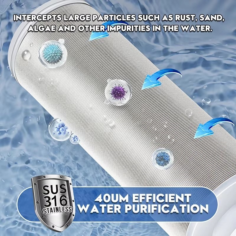 40 Micron Spin Down Sediment Filter 316 Stainless ... – Grandado