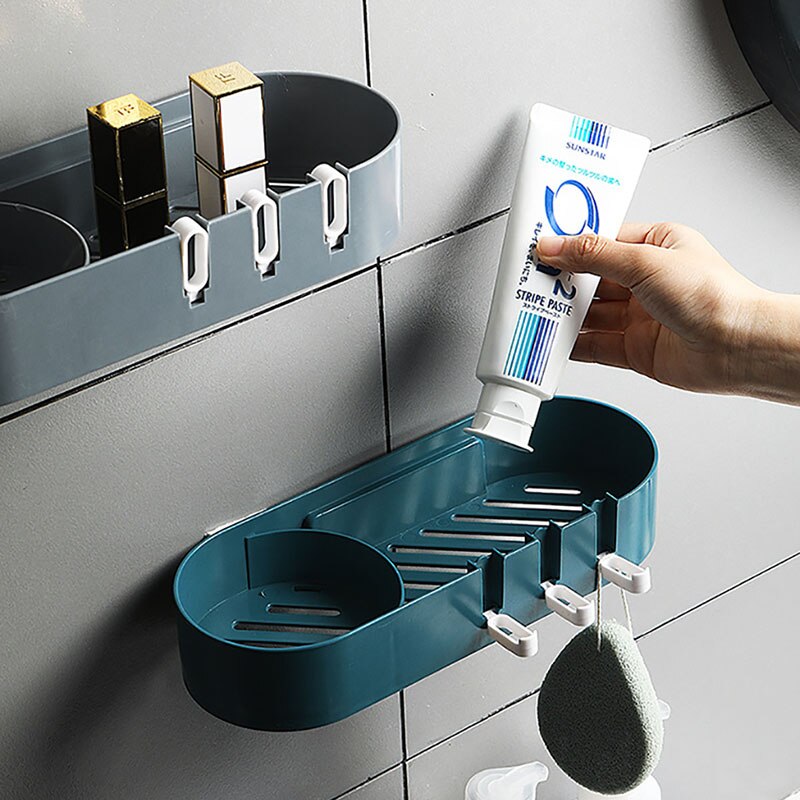 Rotating Storage Rack Toilet Rack Wall-Mounted Bathroom Corner Foldable Storage Shelves Quick Drain Home Bathroom Accessories