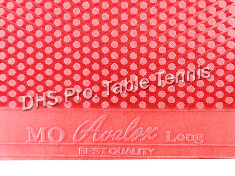 AVALOX MO (OX, Super Grote Pips, geen ITTF) lange pips-out tafeltennis/pingpong Rubber Zonder Spons, OX