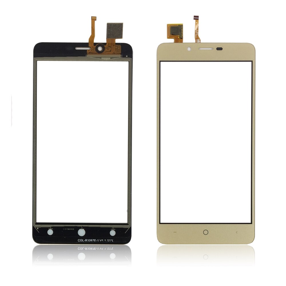 5 inch For Vertex Impress Lion dual cam 3G LCD Display + Touch Screen Digitizer Sensor Assembly With Free Tools: Gold Touch Screen