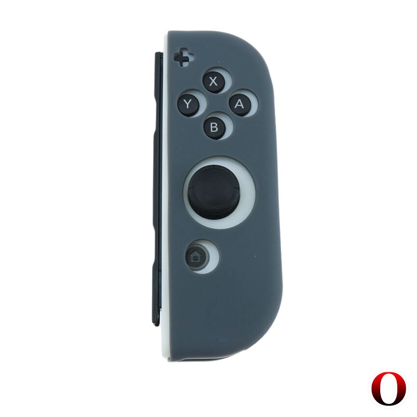 Yuxi 18 Kleur Rechts Zachte Siliconen Cover Voor Nintend Schakelaar Rood Groen Geel Blauw Siliconen Beschermhoes Voor Nintend Accessoires: O