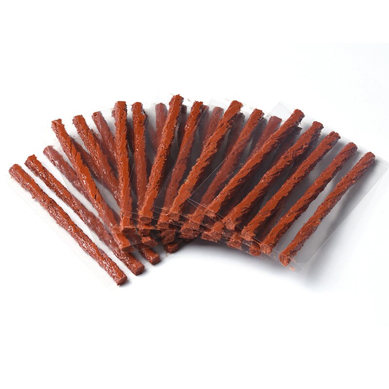 Auto vacuüm bandenreparatieset autobanden reparatieset rubberen strip snellijm vloeibaar 6 stuks/set bandenreparatieset auto fiets auto
