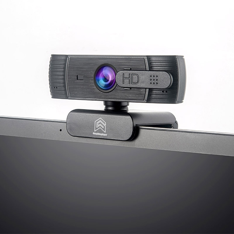 Auto focus Webcam 1080P, HDWeb Camera 1920 x 1080p with Built-in HD Microphone USB Plug