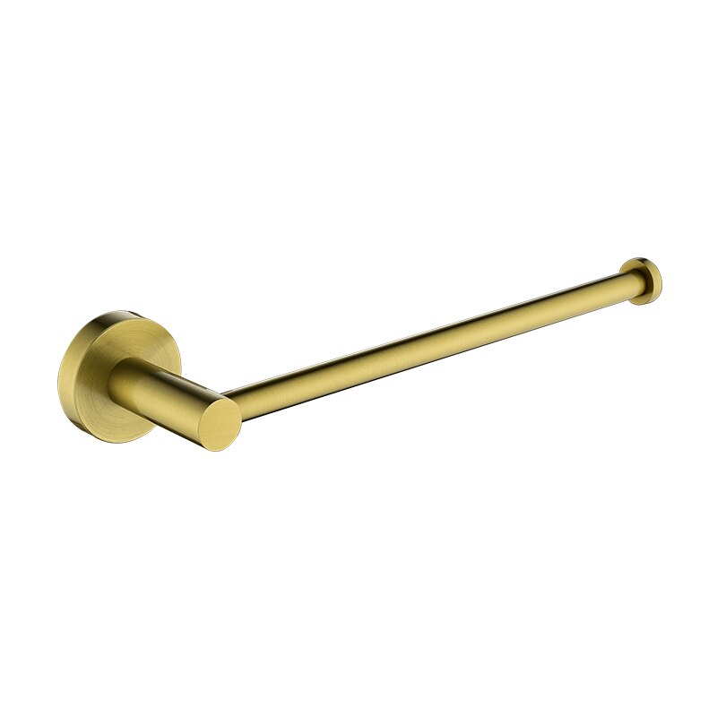 Luxus Gebürstet Gold Handtuch Ring Edelstahl Handtuch Halfter Zauberstab Handtuch Regal Gestell Schlecht Zubehör