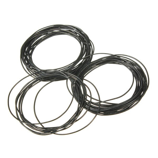 Caja de reloj de goma de 31mm-40mm (0,7mm de grosor), Junta redonda de anillo redondo