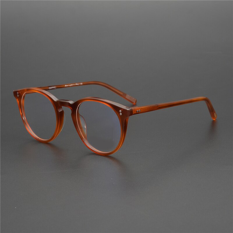 Vintage optiske briller ramme  ov5183 o 'malley briller til kvinder og mænd spetacle briller rammer nærsynethed receptbriller: Rav