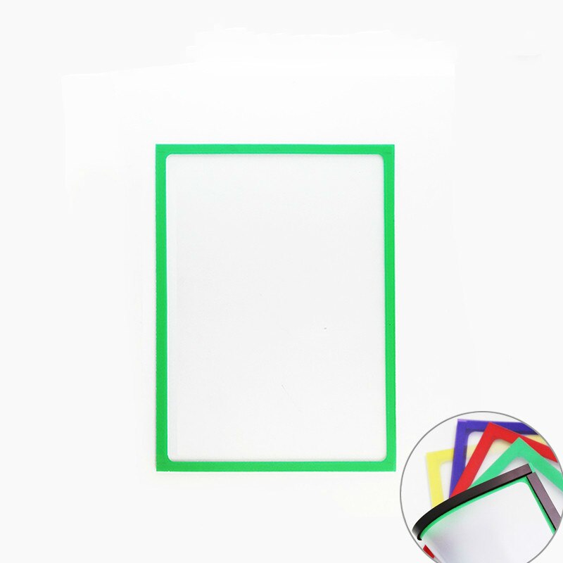 Cadre Photo magnétique A5, décor mural pour réfrigérateur: A5  green