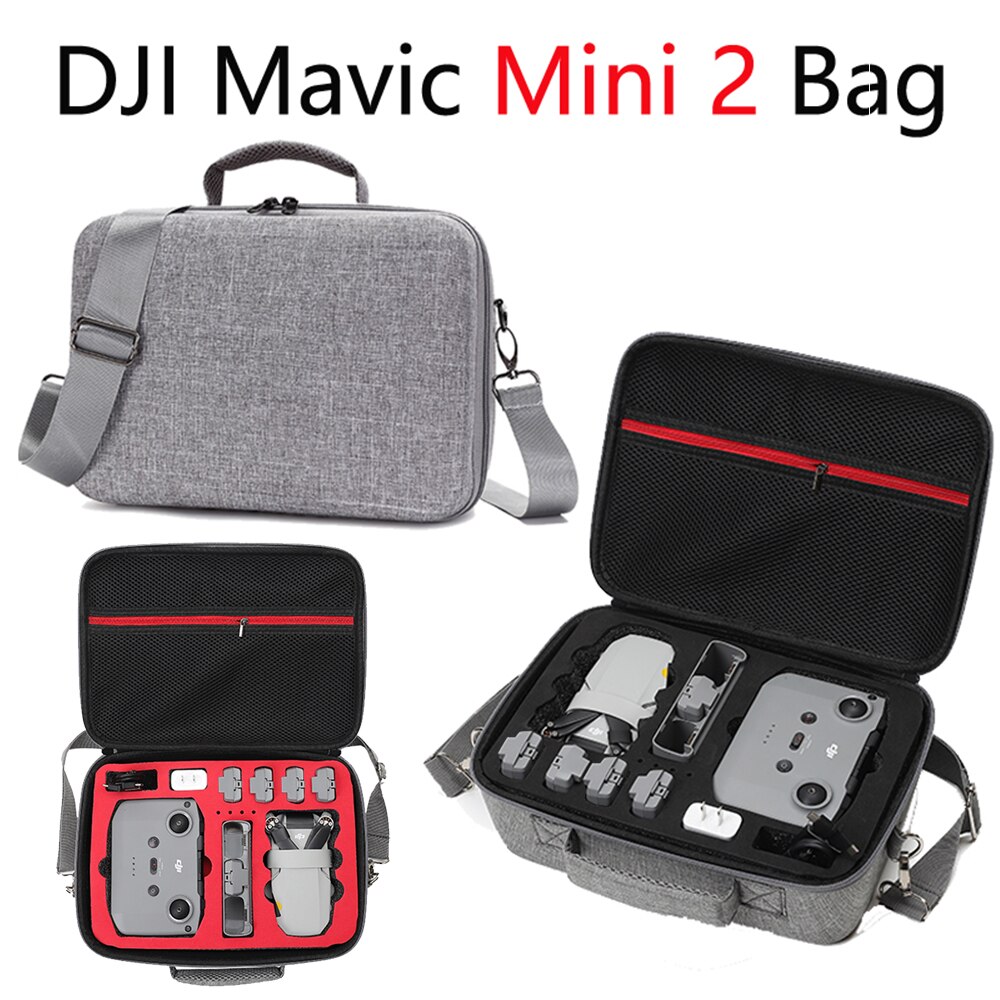 Dji mavic mini 2 vandtæt opbevaringspose håndholdt beskyttende æske bæretaske til dji mavic mini 2 tilbehør