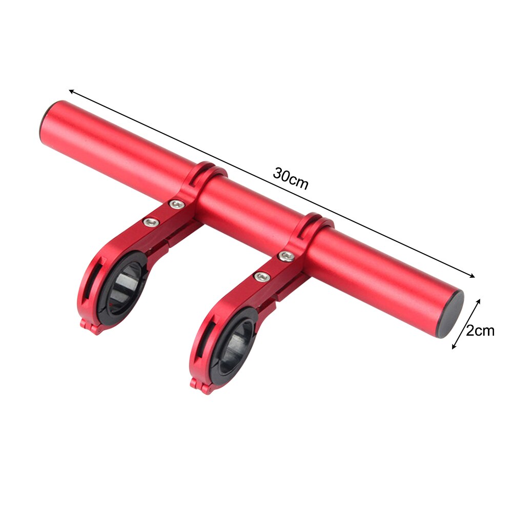 Electric Scooter Handlebar Extender Extension Horn Light Mount Holder Handlebar Riser Adapter Extender Repair for M365 Accessori: Red 30cm