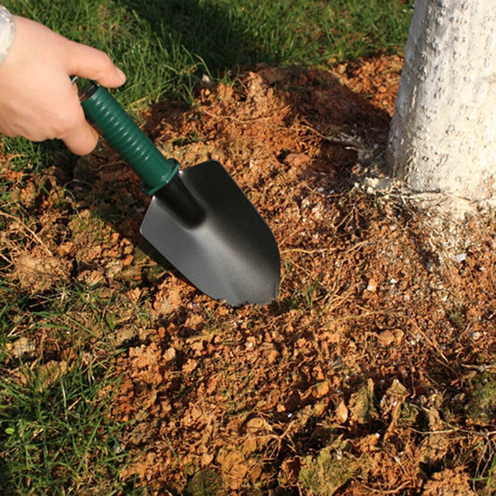 WINOMO 4 stücke Gartengeräte Set Kinder Mini Gartenarbeit Schaufel Kleine Garten Rake und Hand Kelle Mini Indoor Garten Werkzeuge für Pflanzen