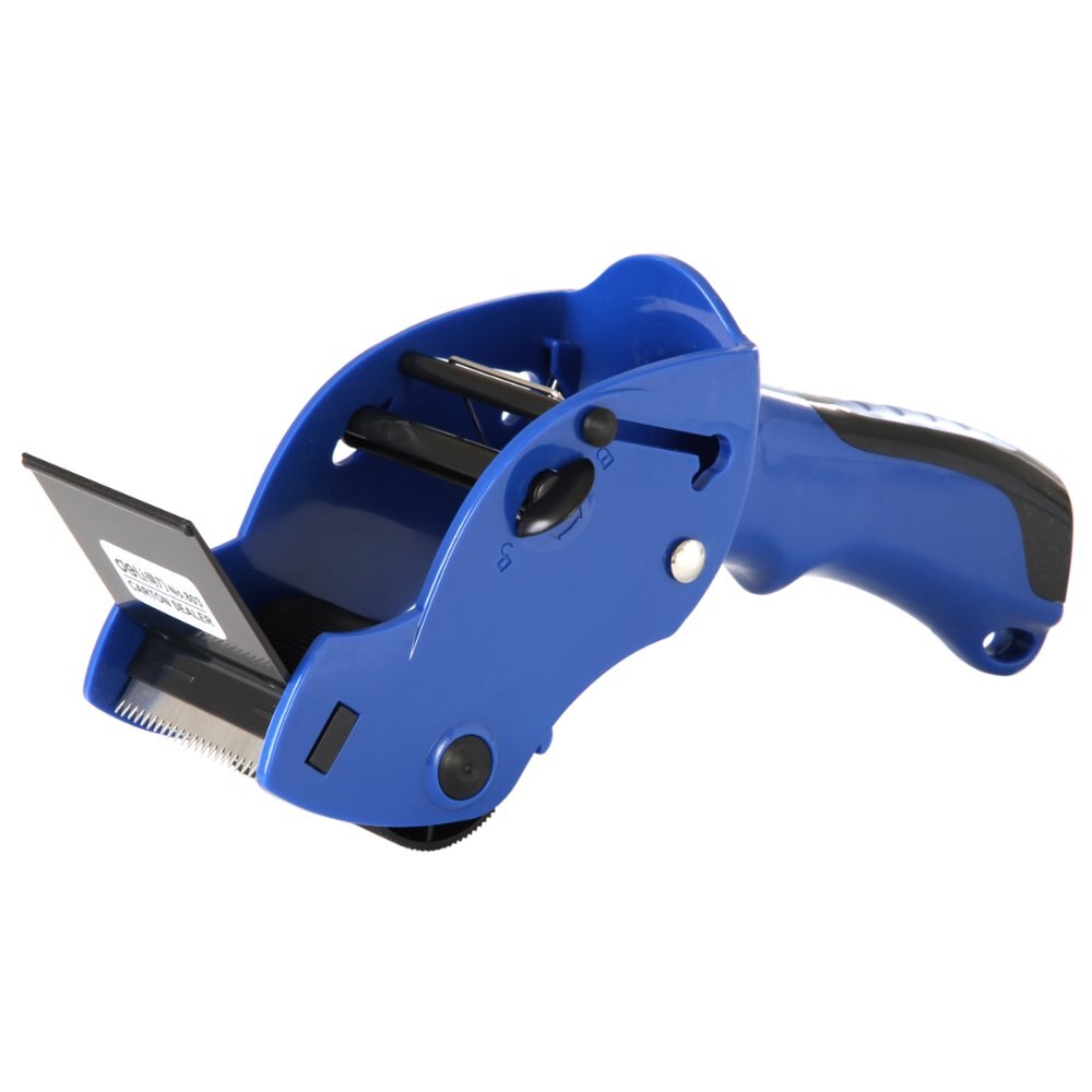 Deli Yellow strength sealing apparatus 60mm tape cutter(not include tape) Hand-held machine packaging tape machine
