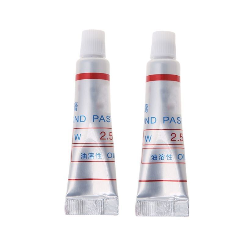 2pcs Diamond Abrasive Paste Compound Micron Glass Metal Polishing Grinding Tool: 4000