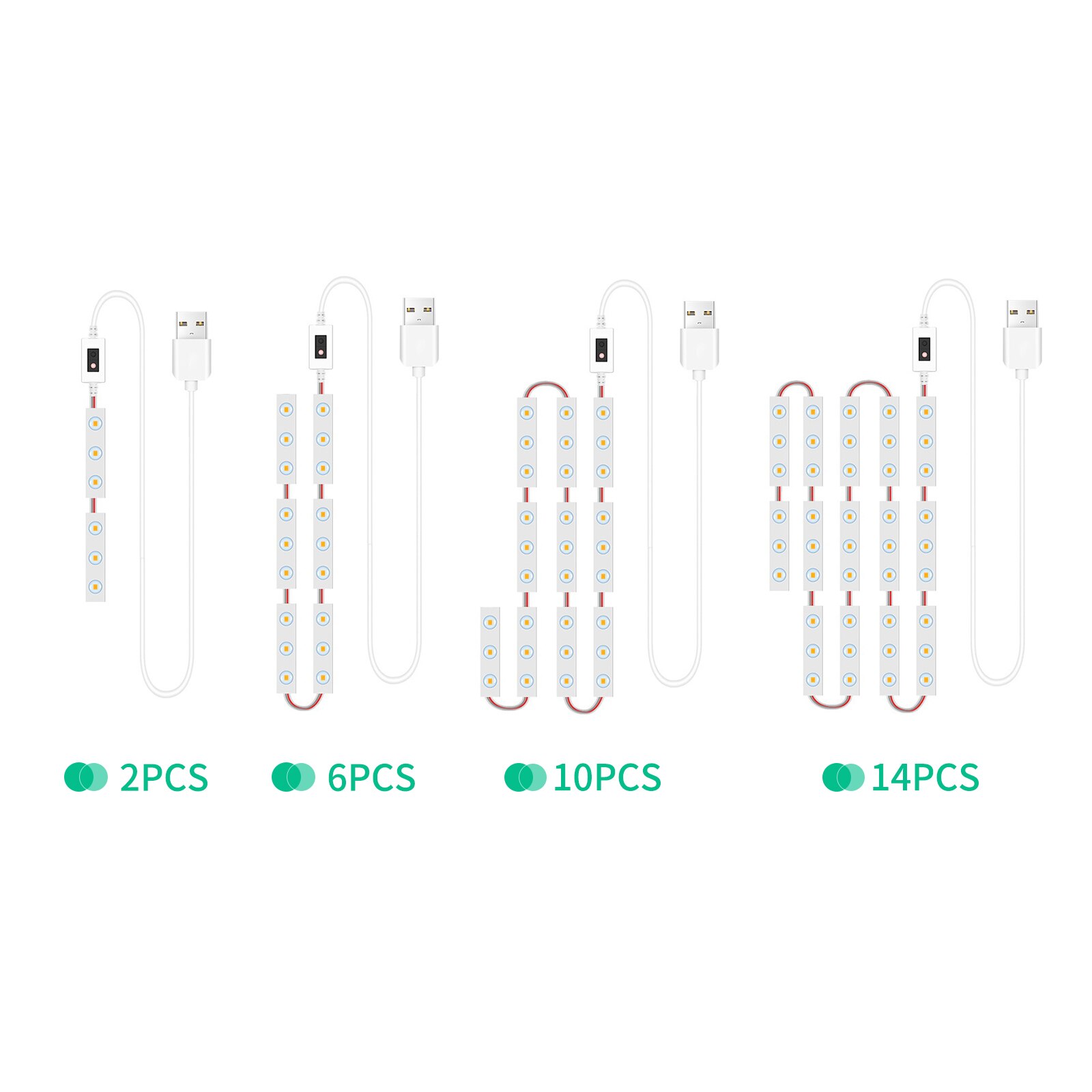 Bande lumineuse LED pour miroir de maquillage, capteur de main, guirlande lumineuse pour coiffeuse, lampe murale, cosmétique