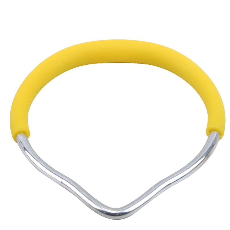 Gym Ring Schaukel - Outdoor Spielplatz Fliegende Klimringe für Kinder & Erwachsene: Gelb