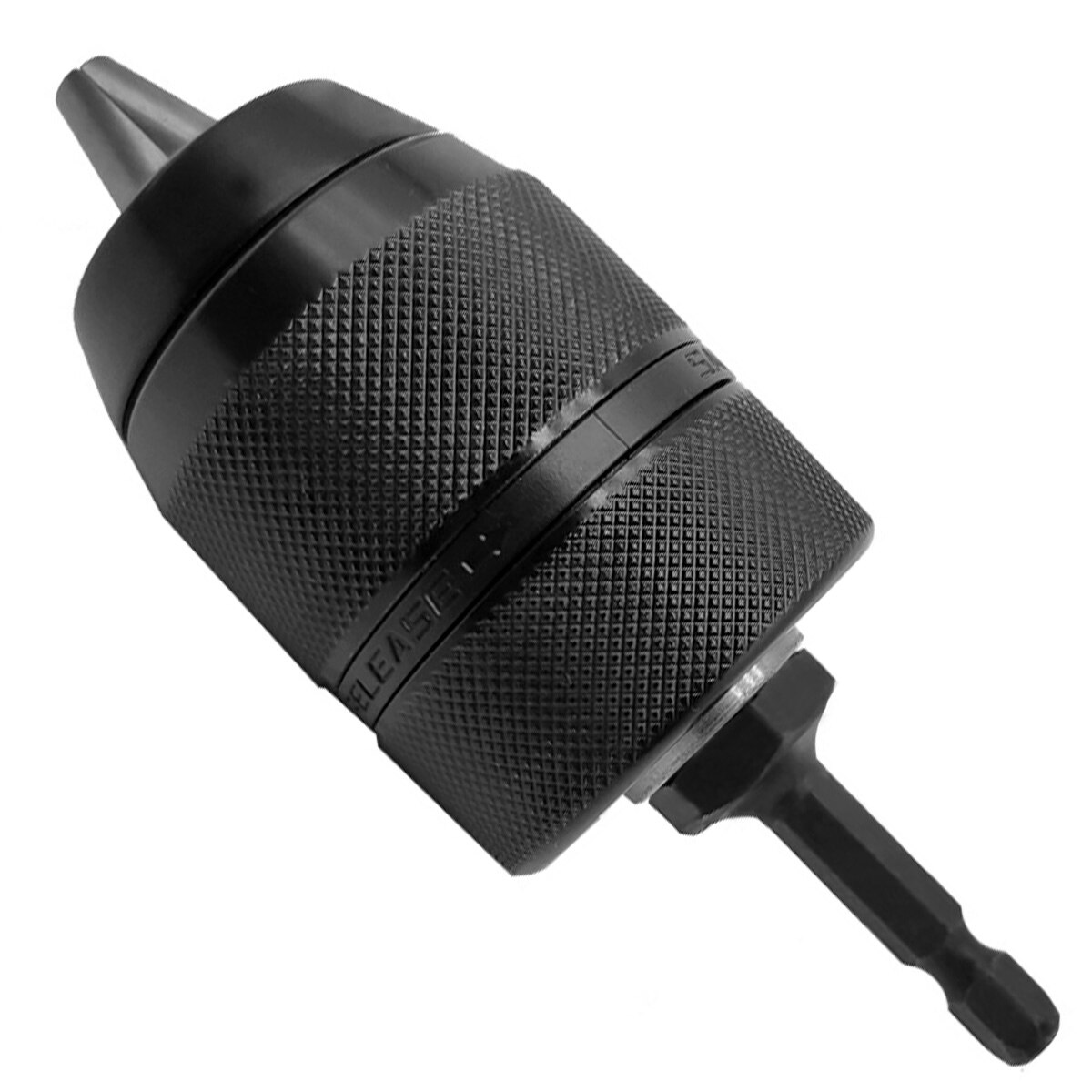 1/2-20UNF 1.5-13mm Keyless Drill Chuck Quick Change Drill Bit Adapter &amp; 1/2 Converter 13mm Round Hexagonal Handle Connecting Rod