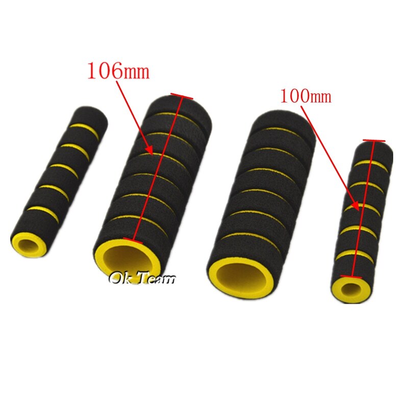 4pcs Motorcycle Sponge Bicycle Grips Handlebar Cover Handle Bar Skid Mountain Mtb Handles For Bicycle Bike