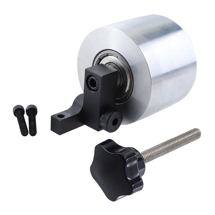 Remslipskiva 68 x 50mm lager 12mm- hjul drivhjul för slipmaskin aluminium kontakthjul