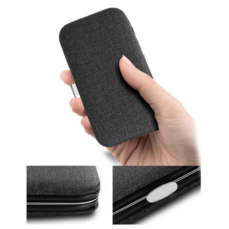 8Pcs/Set Multifunction Nail Clipper Stainless Steel Nail Scissors Clipper Tweezer Tools Foot Care Pedicure Tool