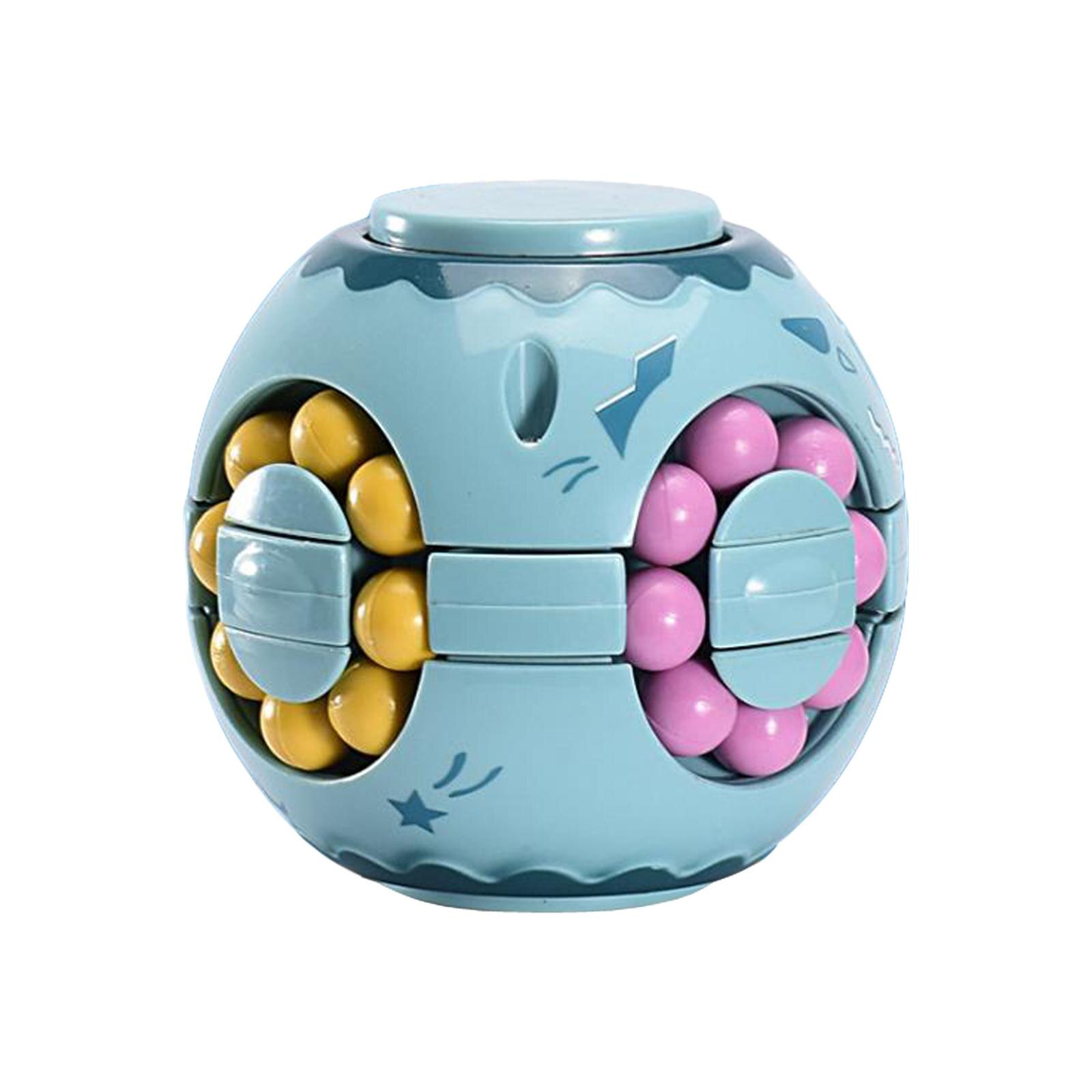 Rotating Magic Bean Fidget Toys for Anxiety Desk Stress Relief Autism Infinity Sensory Toys Anti-stress Toy For Kids Adult: F