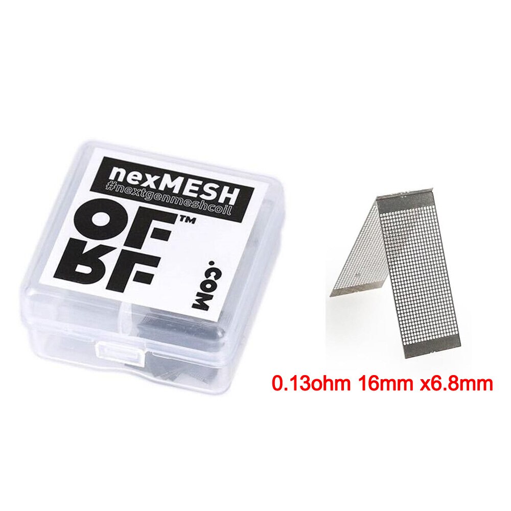 10 teile/paket Original Wotofo nexMESH extrem A1 0,16 Ohm kühlen A1 0,15 Ohm Turbo A1 0,13 Ohm Ersatz Spule Für profil 1,5 RDA: A1 0.13Ohm / 30Stck drei Pack