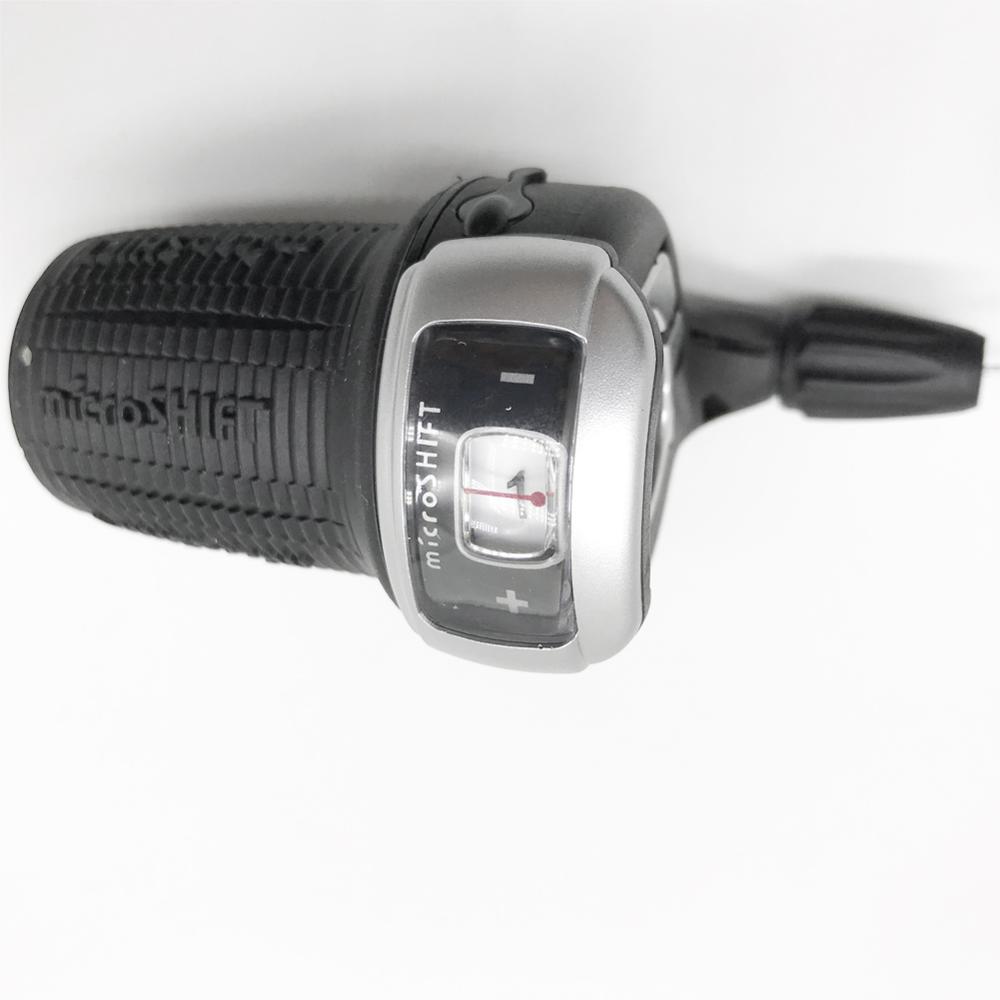 microSHIFT Mountain 3X8 Speed Twist Type shifter Triple Index With visual window Bike Derailleur Twist Grip Gear