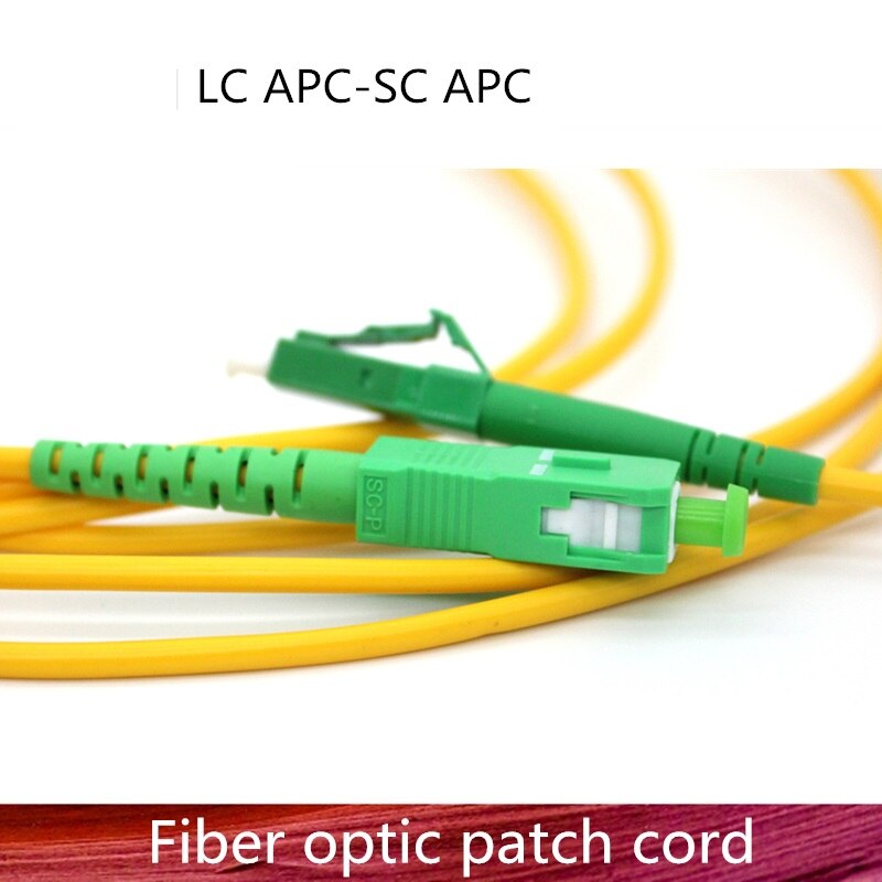 5 Stks/partij Lc/Apc Naar Sc/Apc Glasvezel Patchkabel Kabel LC-SC 5M Jumper Single Mode simplex 2.0Mm 3.0Mm Optische Fibra Optica