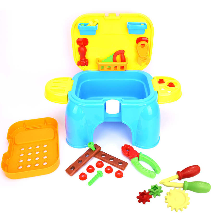 Simulation Repair Kit Storage Baby Stool Educational Toys Pretend Play