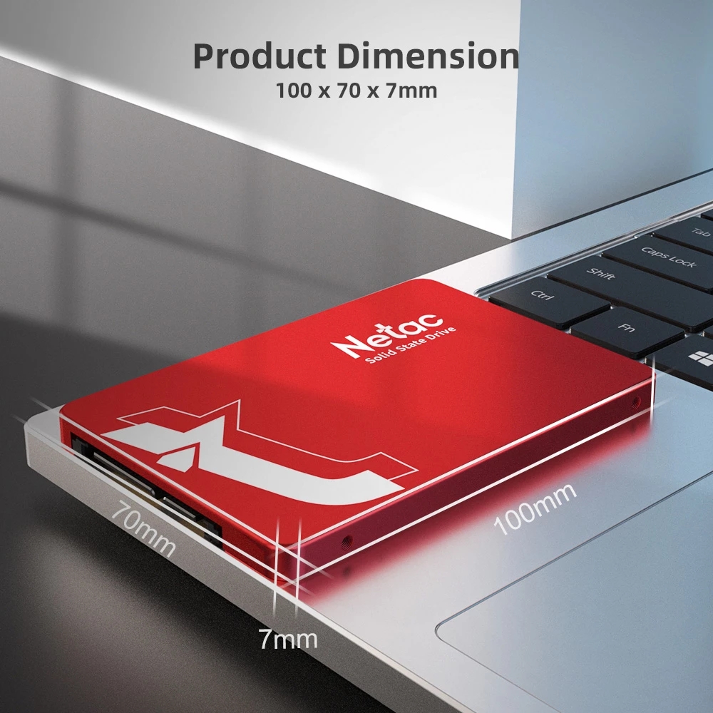 Netac SSD 1tb 2tb SSD 128gb 240gb 512gb Hard Disk 256gb HD Internal 2.5&#39;&#39; SATA3 Solid State Drive SATA SSD for Laptop Pc Desktop