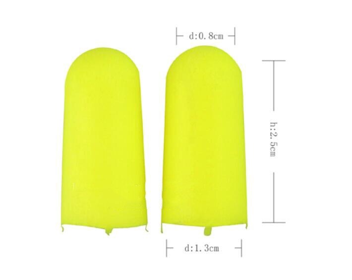 Tapones para los oídos tipo bala, accesorio de color amarillo neón, elástico, reducción de ruido, inalámbrico NRR:33dB/SNR:36dB LT086, 3M, e-a-rsoft, 312-1250