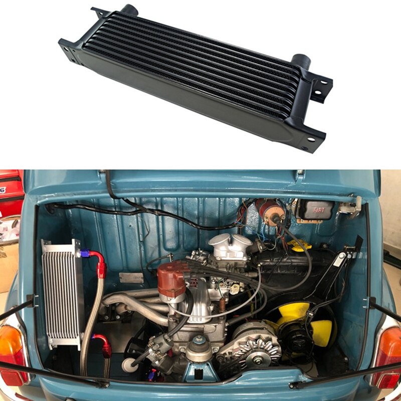 13 Row Car Oil Cooler British AN10 Engine Radiator... – Grandado