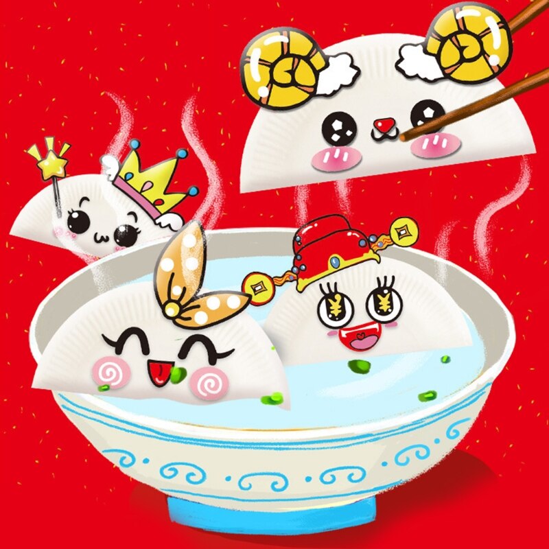 36 Stuks Van Lunar Nieuwjaar Decoraties Inclusief Lente Festival Coupletten Papier Rode Enveloppen Chinese Zegen Raamstickers