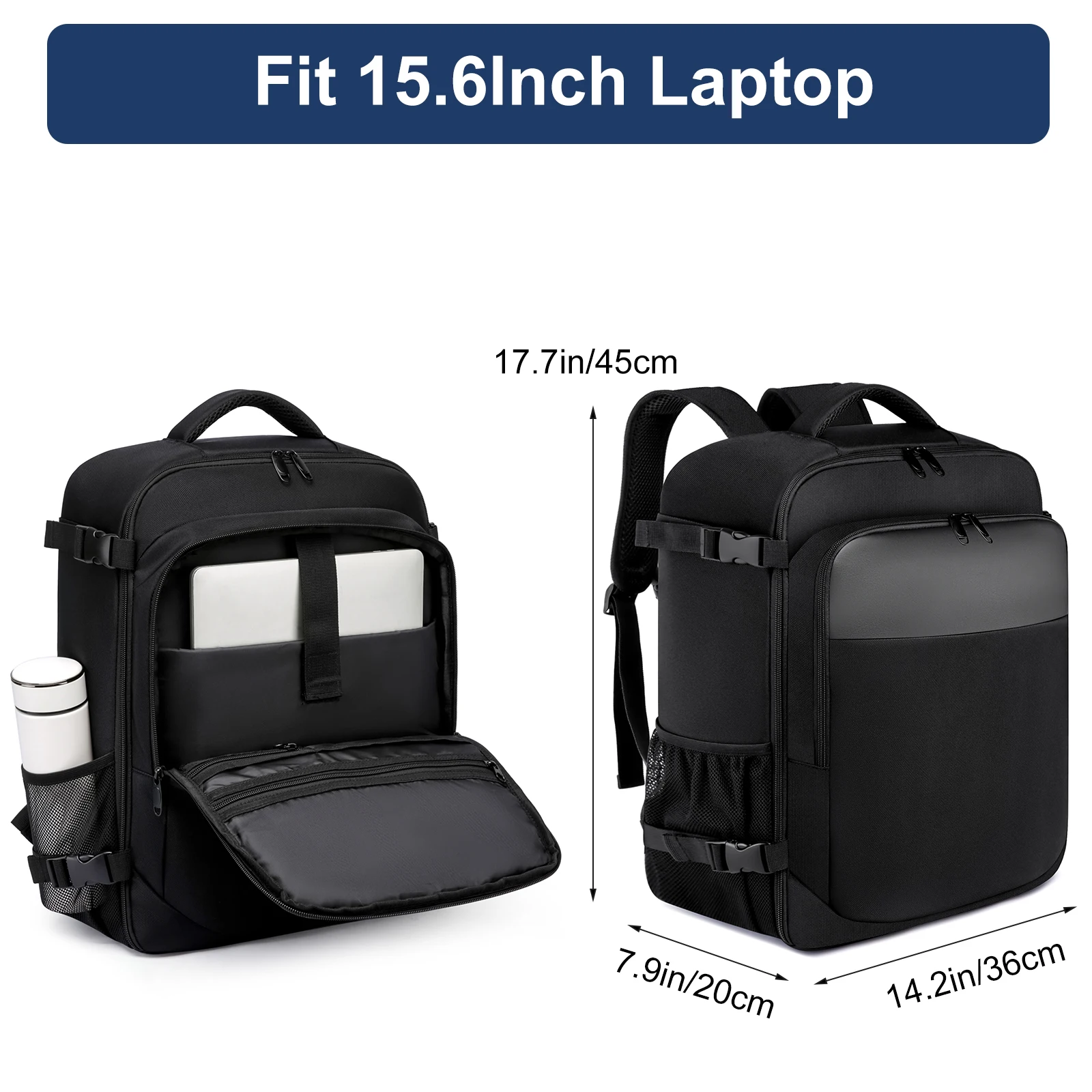 40x20x25 and 45x36x20 Travel backpack,Laptop Backpack,unisex.Multifunctional bag,School Bag, university,trekking rucksack